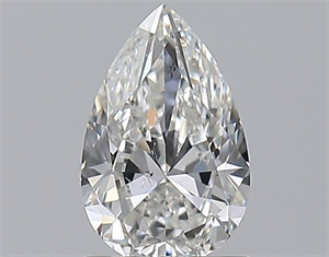 Picture of Natural Diamond 1.00 Carats, Pear with  Cut, G Color, SI2 Clarity and Certified by GIA