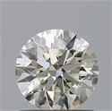 Diamante Natural 0.76 quilates, Redondo , Color J, claridad IF y certificado IGI