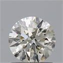 Diamante Natural 0.76 quilates, Redondo , Color J, claridad IF y certificado IGI