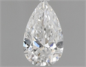 Natural Diamond 0.40 Carats, Pear with  Cut, E Color, VS1 Clarity and Certified by GIA