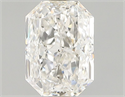 Natural Diamond 1.00 Carats, Radiant with  Cut, H Color, SI1 Clarity and Certified by GIA