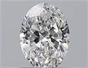 Diamante Natural 0.51 quilates, Ovalado , Color D, claridad VVS2 y certificado GIA