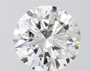 Picture of Lab Grown Diamond 2.54 Carats, Round with Excellent Cut, E Color, VVS1 Clarity and Certified by IGI