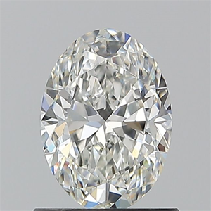 Picture of Natural Diamond 0.90 Carats, Oval with  Cut, G Color, SI1 Clarity and Certified by GIA