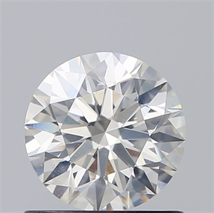 Picture of Natural Diamond 0.80 Carats, Round with Excellent Cut, H Color, SI2 Clarity and Certified by GIA