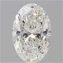 Diamante Natural 0.50 quilates, Ovalado , Color G, claridad IF y certificado GIA