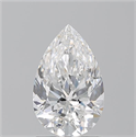 Natural Diamond 1.53 Carats, Pear with  Cut, E Color, VVS2 Clarity and Certified by GIA