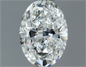 Diamante Natural 0.50 quilates, Ovalado , Color H, claridad VS2 y certificado GIA