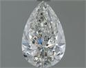 Natural Diamond 1.20 Carats, Pear with  Cut, G Color, SI1 Clarity and Certified by IGI