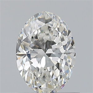 Picture of Natural Diamond 0.70 Carats, Oval with  Cut, G Color, VS2 Clarity and Certified by GIA