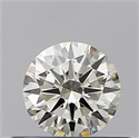 Natural Diamond 0.40 Carats, Round with Very Good Cut, L Color, SI1 Clarity and Certified by GIA