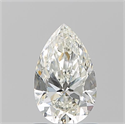 Natural Diamond 1.01 Carats, Pear with  Cut, J Color, VS2 Clarity and Certified by GIA