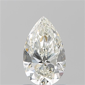 Picture of Natural Diamond 1.01 Carats, Pear with  Cut, J Color, VS2 Clarity and Certified by GIA