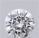 Diamante Natural 0.90 quilates, Redondo , Color E, claridad SI2 y certificado GIA