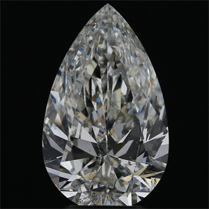 Foto Diamante Natural 3.05 quilates, De pera , Color J, claridad SI2 y certificado GIA de