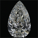 Diamante Natural 3.05 quilates, De pera , Color J, claridad SI2 y certificado GIA