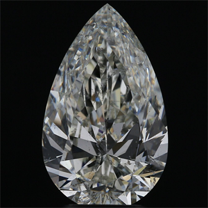 Foto Diamante Natural 3.05 quilates, De pera , Color J, claridad SI2 y certificado GIA de