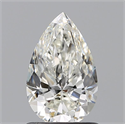 Diamante Natural 0.92 quilates, De pera , Color I, claridad VS2 y certificado GIA