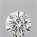 Natural Diamond 0.53 Carats, Round with Excellent Cut, G Color, VS2 Clarity and Certified by IGI