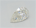 Natural Diamond 1.01 Carats, Pear with  Cut, J Color, I1 Clarity and Certified by GIA