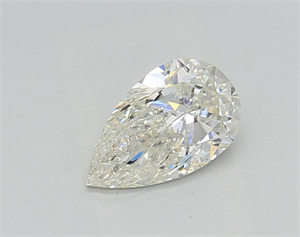Picture of Natural Diamond 1.01 Carats, Pear with  Cut, J Color, I1 Clarity and Certified by GIA