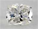 Natural Diamond 0.61 Carats, Cushion with  Cut, H Color, I1 Clarity and Certified by GIA