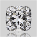 Natural Diamond 0.40 Carats, Cushion with  Cut, E Color, VVS2 Clarity and Certified by GIA