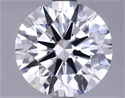 Del inventario de diamantes de laboratorio, 2.11 quilates, Redondo , Color F, claridad VVS2 y certificado GIA