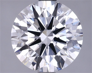 Picture of Lab Grown Diamond 2.11 Carats, Round with Excellent Cut, F Color, VVS2 Clarity and Certified by GIA