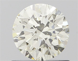 Picture of Natural Diamond 0.73 Carats, Round with Excellent Cut, J Color, IF Clarity and Certified by IGI