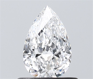 Foto Diamante Natural 0.51 quilates, De pera , Color D, claridad SI1 y certificado GIA de