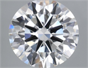 Lab Grown Diamond 2.96 Carats, Round with Ideal Cut, F Color, VVS2 Clarity and Certified by IGI