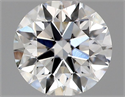 Diamante Natural 0.41 quilates, Redondo , Color F, claridad VVS1 y certificado GIA