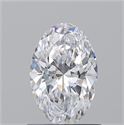 Diamante Natural 0.90 quilates, Ovalado , Color D, claridad VS1 y certificado GIA