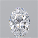 Diamante Natural 0.90 quilates, Ovalado , Color D, claridad VS1 y certificado GIA