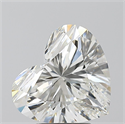 Natural Diamond 3.50 Carats, Heart with  Cut, I Color, VS2 Clarity and Certified by GIA