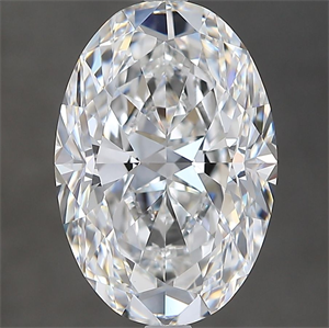 Picture of Natural Diamond 4.01 Carats, Oval with  Cut, E Color, VS1 Clarity and Certified by GIA
