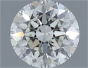 Natural Diamond 1.00 Carats, Round with Excellent Cut, I Color, SI2 Clarity and Certified by IGI