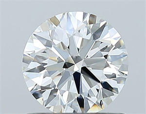 Picture of Natural Diamond 0.80 Carats, Round with Excellent Cut, G Color, VVS2 Clarity and Certified by GIA