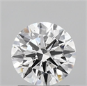 Lab Grown Diamond 1.42 Carats, Round with Ideal Cut, E Color, VS1 Clarity and Certified by IGI