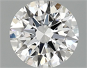 Del inventario de diamantes de laboratorio, 0.97 quilates, Redondo , Color E, claridad VVS2 y certificado IGI