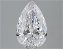 Natural Diamond 2.81 Carats, Pear with  Cut, E Color, VVS2 Clarity and Certified by GIA