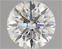 Diamante Natural 0.50 quilates, Redondo , Color J, claridad SI1 y certificado GIA
