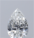 Diamante Natural 0.30 quilates, De pera , Color F, claridad VVS1 y certificado GIA