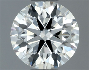 Picture of Natural Diamond 0.80 Carats, Round with Excellent Cut, H Color, VS1 Clarity and Certified by IGI