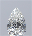 Diamante Natural 0.31 quilates, De pera , Color H, claridad VVS1 y certificado GIA