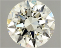 Diamante Natural 1.01 quilates, Redondo , Color L, claridad VS1 y certificado GIA