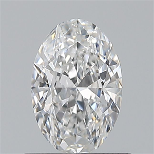 Picture of Natural Diamond 0.50 Carats, Oval with  Cut, E Color, VVS2 Clarity and Certified by GIA