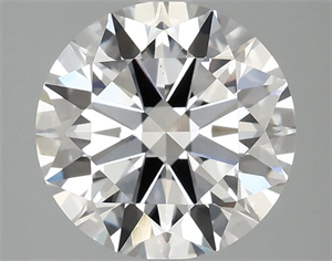 Picture of Lab Grown Diamond 2.91 Carats, Round with Excellent Cut, F Color, VS1 Clarity and Certified by IGI