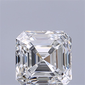 Picture of Natural Diamond 1.00 Carats, Asscher with  Cut, F Color, VVS1 Clarity and Certified by GIA